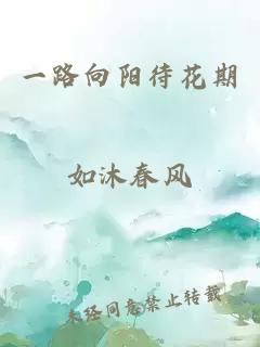 一路向阳待花期