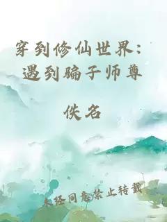 穿到修仙世界：遇到骗子师尊