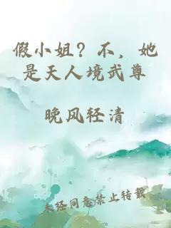 假小姐？不，她是天人境武尊