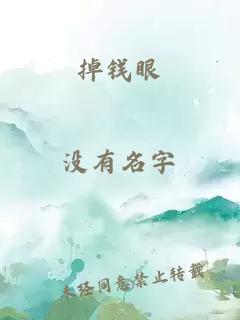 掉钱眼