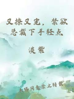 又撩又宠，禁欲总裁下手轻点