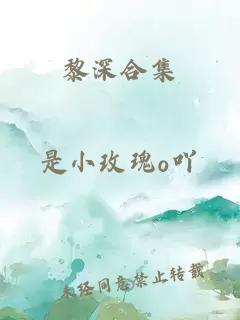 黎深合集